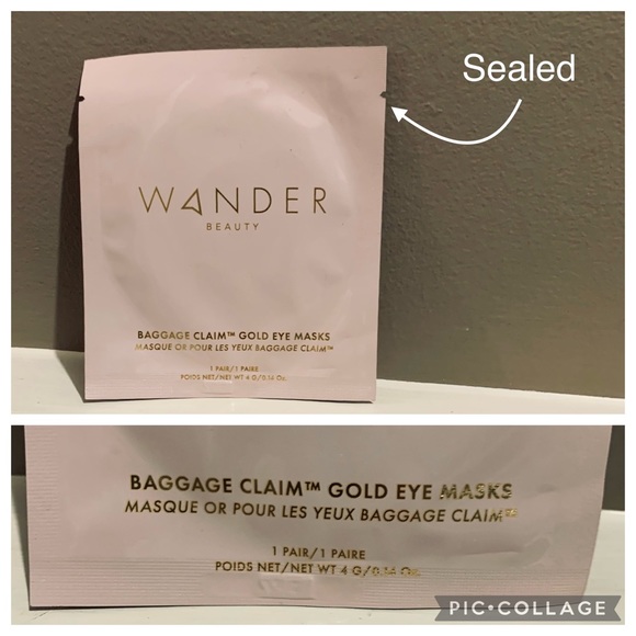 NWT 6 Pairs Total Assorted WANDER BEAUTY & BLAQ Anti-Aging Eye Mask BUNDLE - Picture 4 of 9